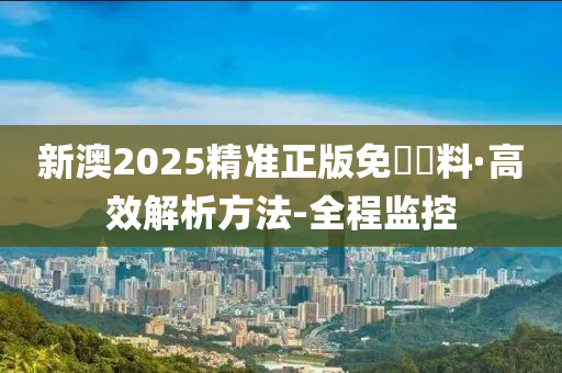 新澳2025精准正版免費資料,警惕虚假宣传,全面解释落实